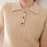 Solstice – Cashmere Wool Polo - Hilltop Nord