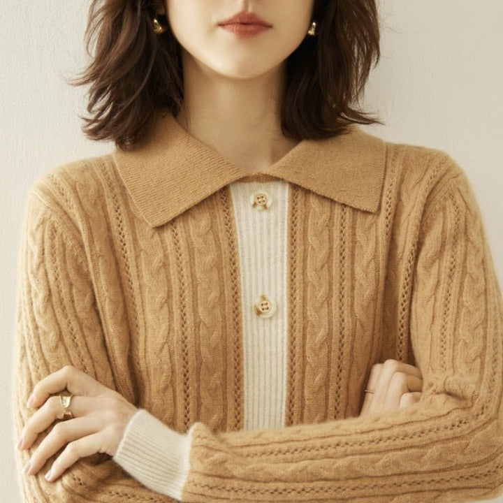 Mapleford – Cashmere Wool Sweater - Hilltop Nord