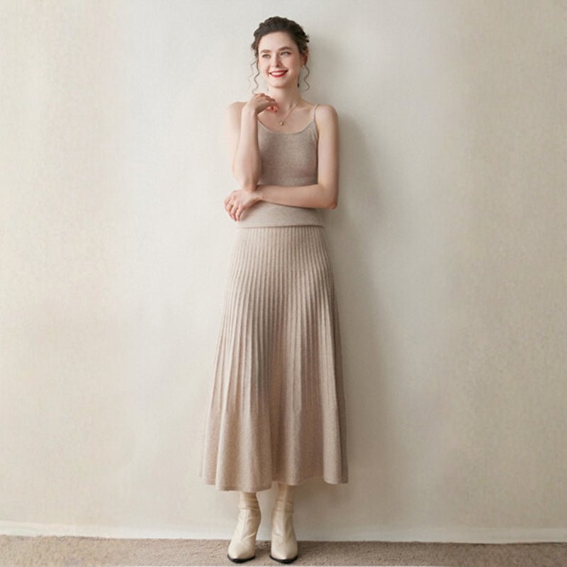 Softveil – Cashmere Wool Camisole - Hilltop Nord