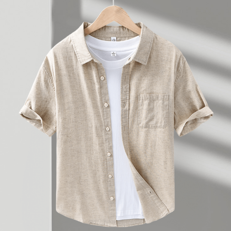 Coastline - Linen Short Sleeve - Hilltop Nord