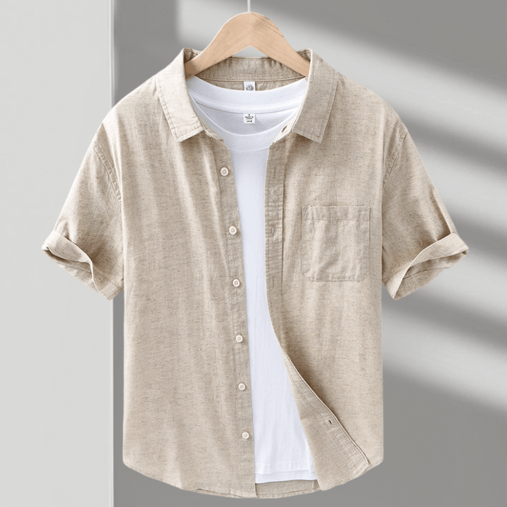 Coastline - Linen Short Sleeve - Hilltop Nord