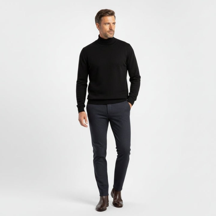 Meridian - Merino Turtleneck - Hilltop Nord