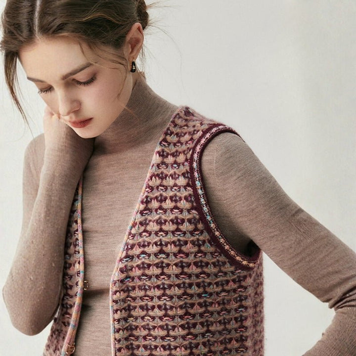 Rootstitch – Cashmere Wool Vest - Hilltop Nord