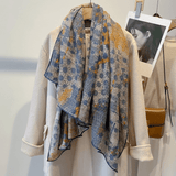 Orion - Printed Wool Scarf - Hilltop Nord
