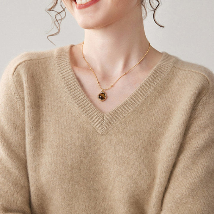 Cliffhaven – Cashmere Wool Sweater - Hilltop Nord