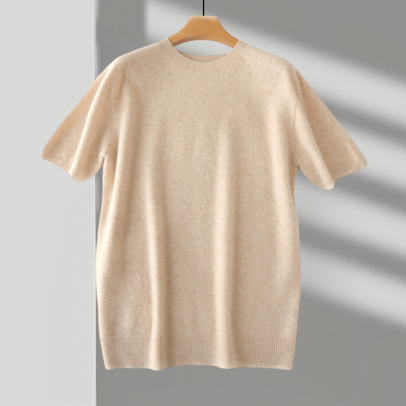 Milo – Wool Knit T-Shirt - Hilltop Nord