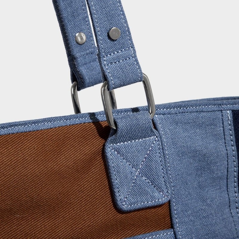 Tessera – Denim Tote Bag - Hilltop Nord