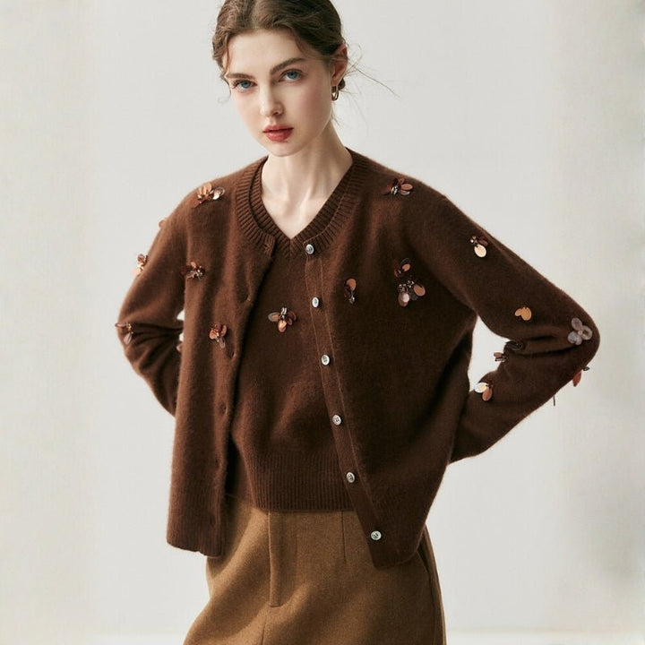 Whisperwing – Cashmere Wool Cardigan - Hilltop Nord