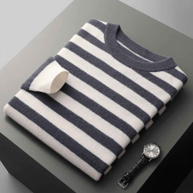 Mariner - Wool Stripe Sweater - Hilltop Nord