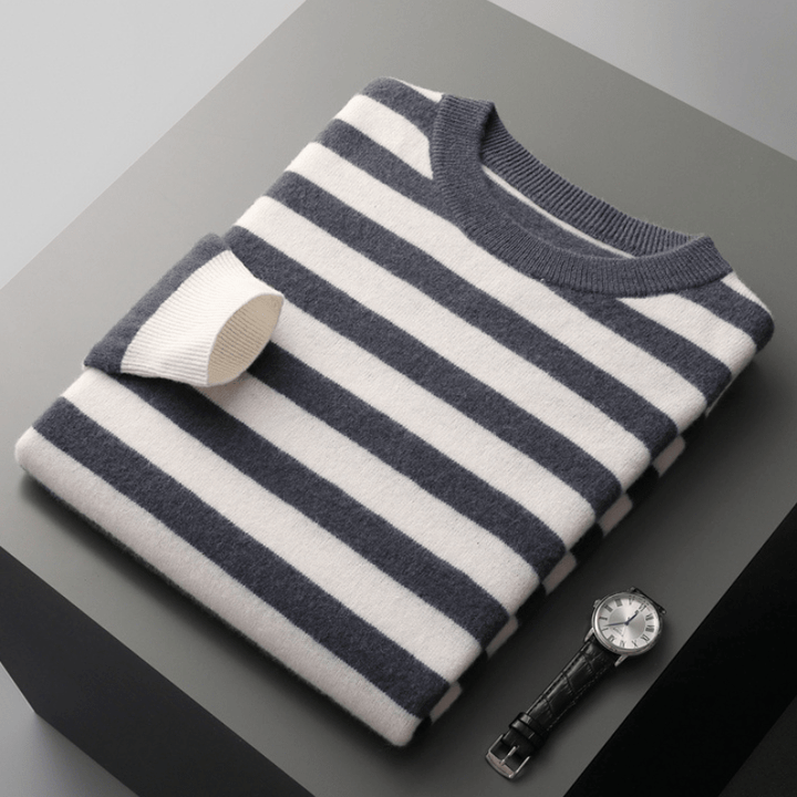 Mariner - Wool Stripe Sweater - Hilltop Nord