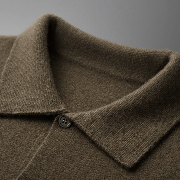 Hawthorne - Wool Button - Up Cardigan - Hilltop Nord