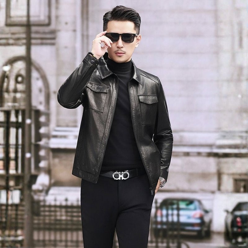 Blackridge – Leather Jacket - Hilltop Nord