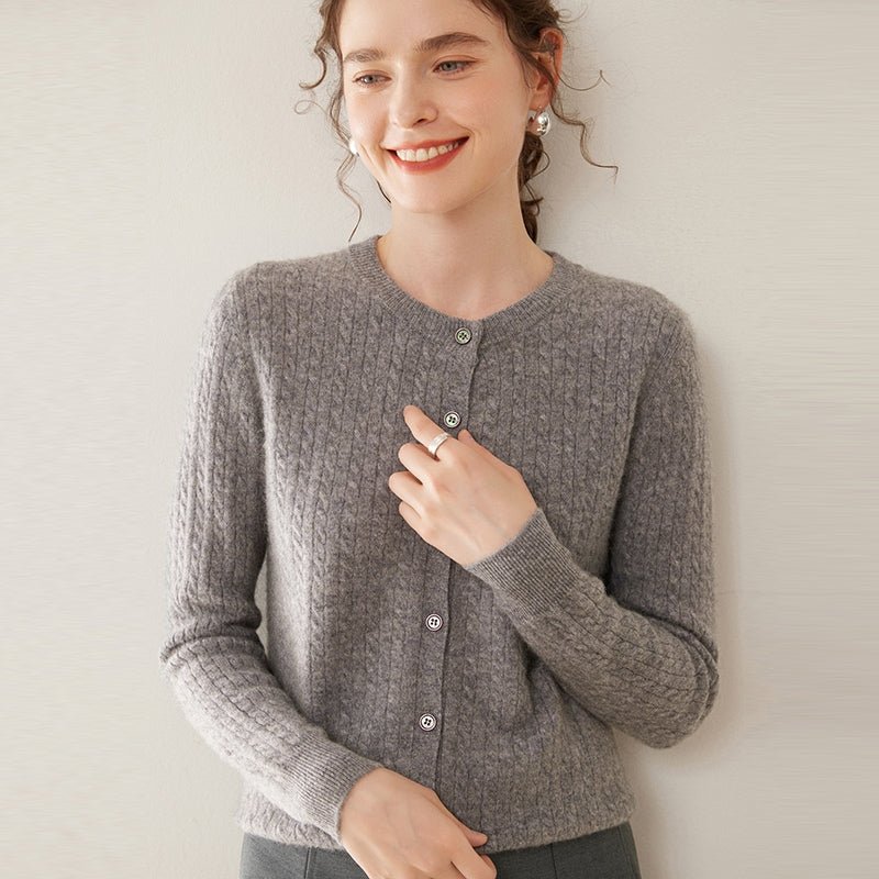 Averie – Cashmere Cardigan - Hilltop Nord