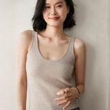 Fiona – Cashmere Wool Tank Top