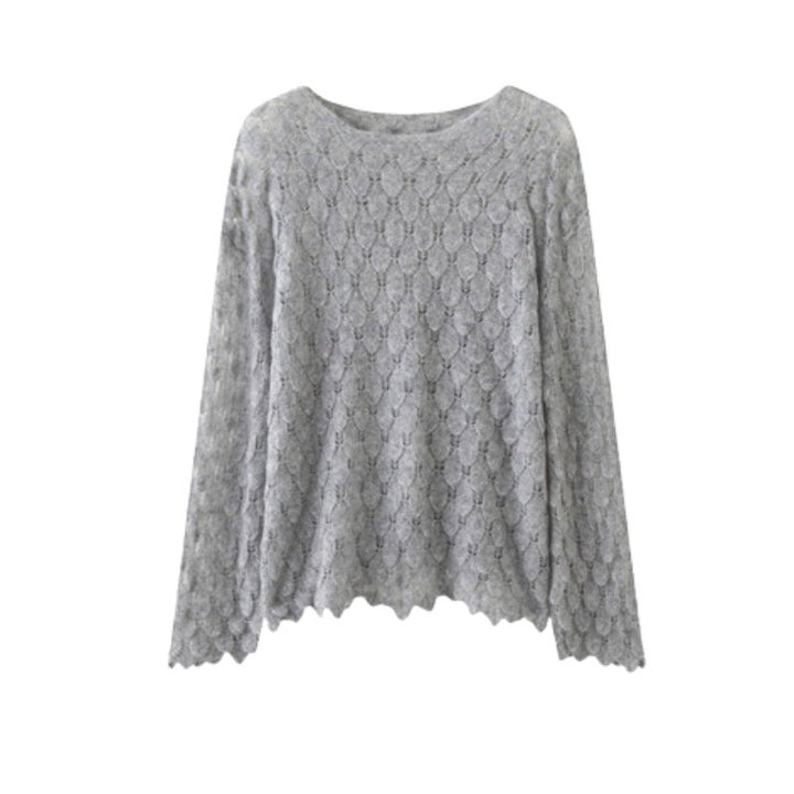 Scaleweave – Cashmere Wool Sweater - Hilltop Nord