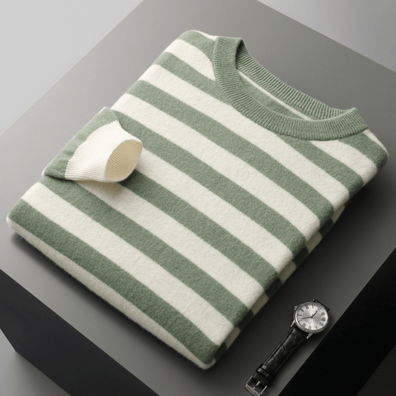 Mariner - Wool Stripe Sweater - Hilltop Nord
