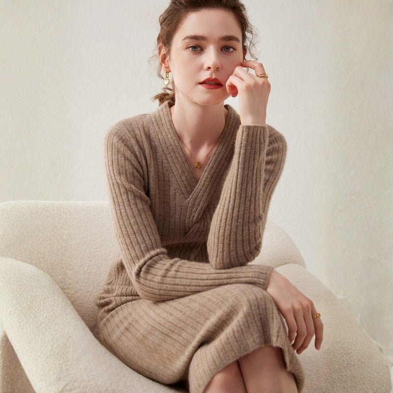 Mistveil – Cashmere Wool Dress - Hilltop Nord