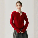 Sylvana – Cashmere Wool Sweater - Hilltop Nord