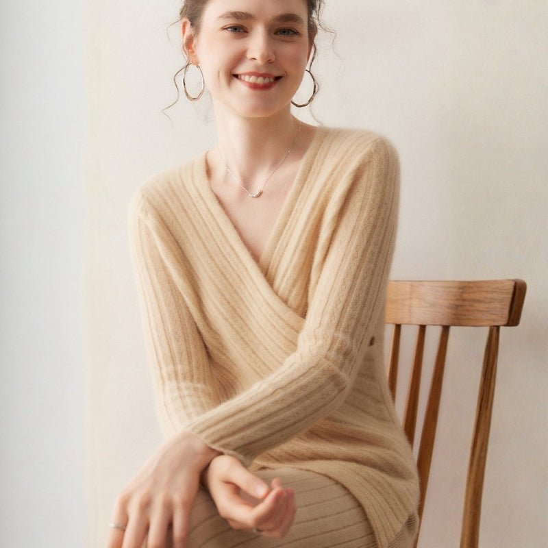 Crossveil – Cashmere Wool Top - Hilltop Nord