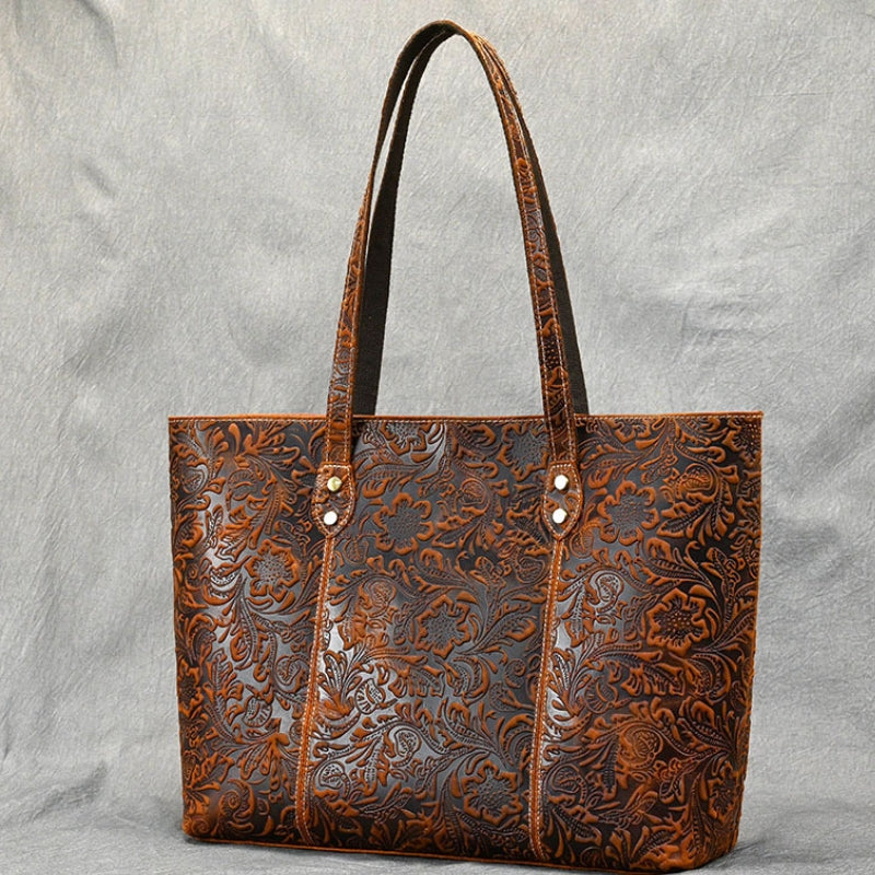 Amberleaf – Leather Tote Bag