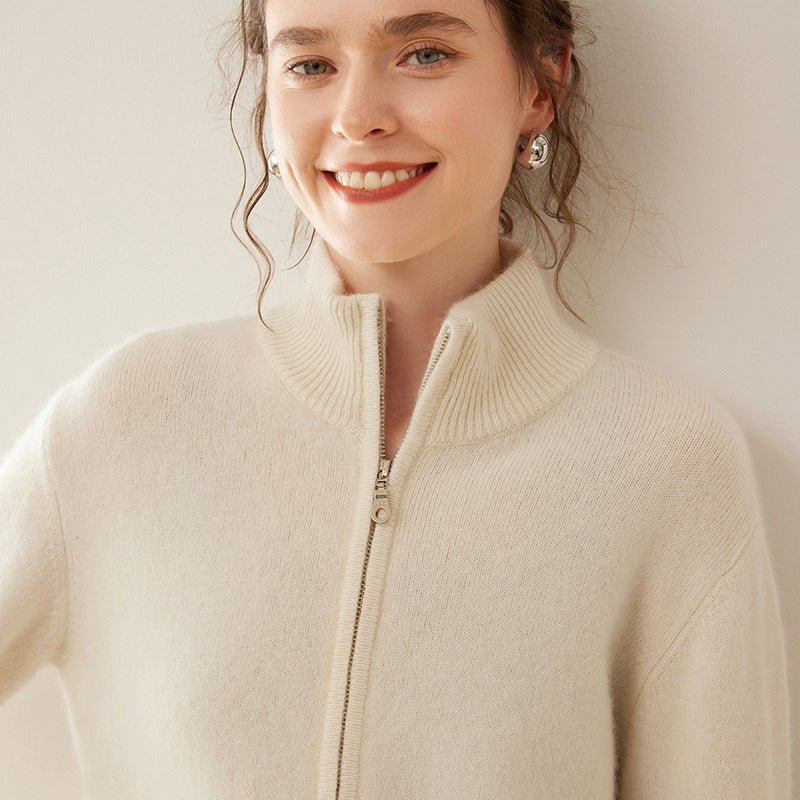 Riverbend – Cashmere Wool Cardigan - Hilltop Nord