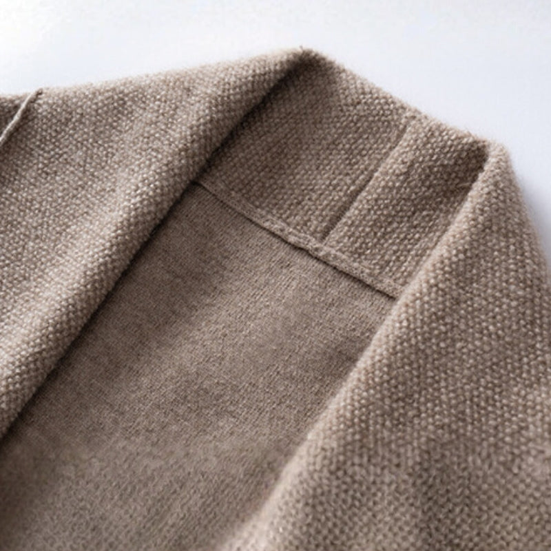 Valeharbor – Cashmere Wool Shawl Coat