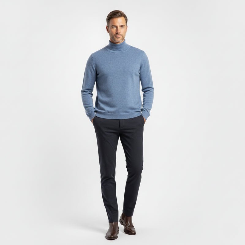 Meridian - Merino Turtleneck - Hilltop Nord