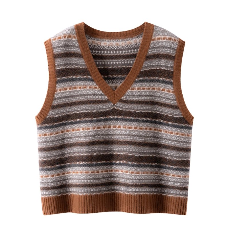 Oakridge – Cashmere Wool Vest - Hilltop Nord