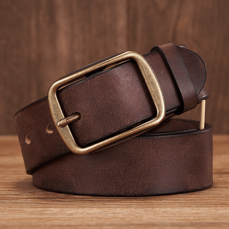 Redrock – Classic Buckle Leather Belt - Hilltop Nord