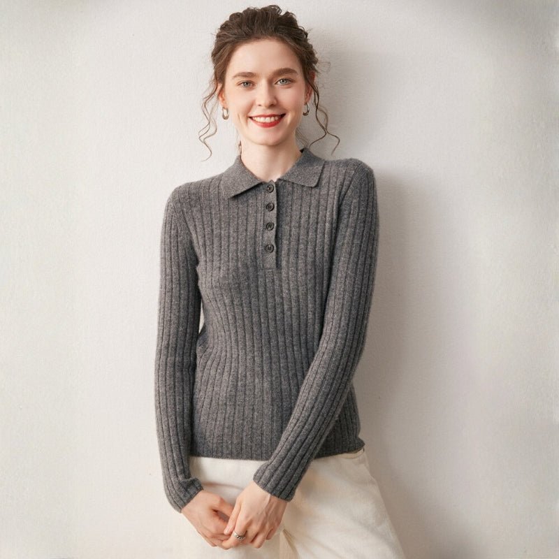 Alessandra – Cashmere Wool Sweater - Hilltop Nord