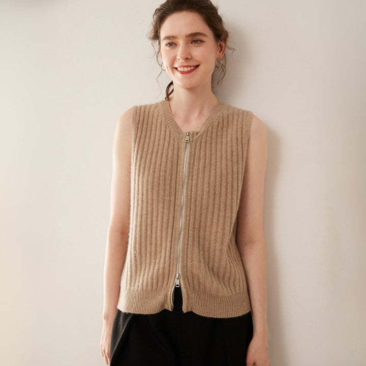 Valehaven – Cashmere Wool Vest - Hilltop Nord