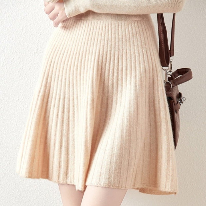 Heatherway – Cashmere Wool Skirt - Hilltop Nord