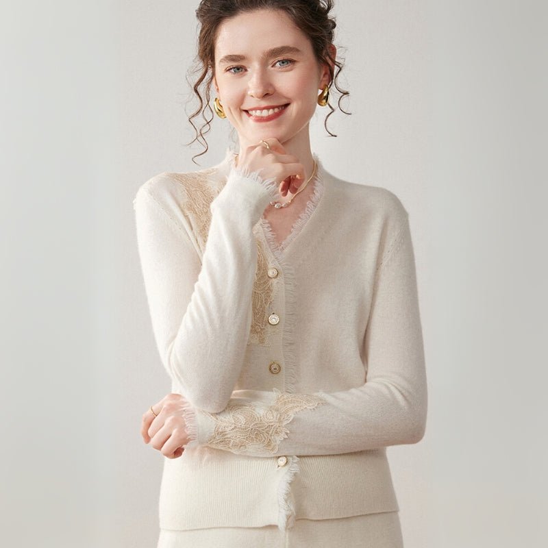 Celeste – Cashmere Cardigan - Hilltop Nord