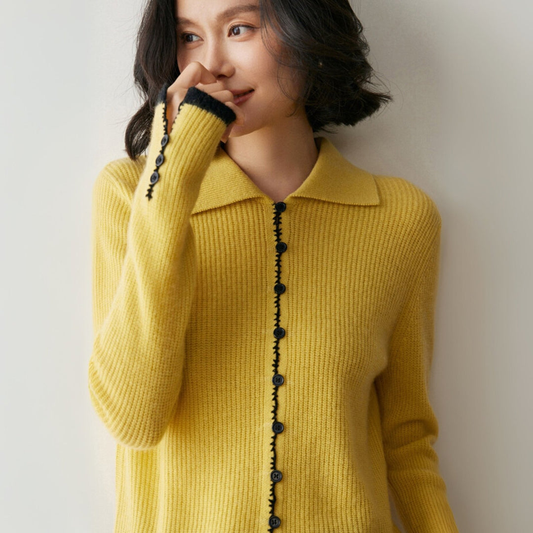 Windmere – Cashmere Wool Cardigan - Hilltop Nord