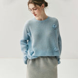 Frostpetal – Cashmere Wool Sweater - Hilltop Nord