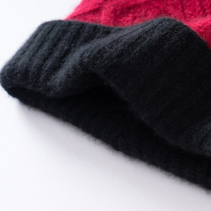 DiamondDrift – Cashmere Wool Beanie - Hilltop Nord