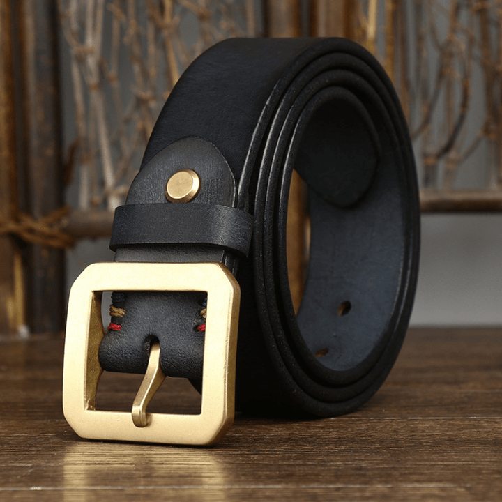 Granite Forge – Full - Grain Leather Belt - Hilltop Nord