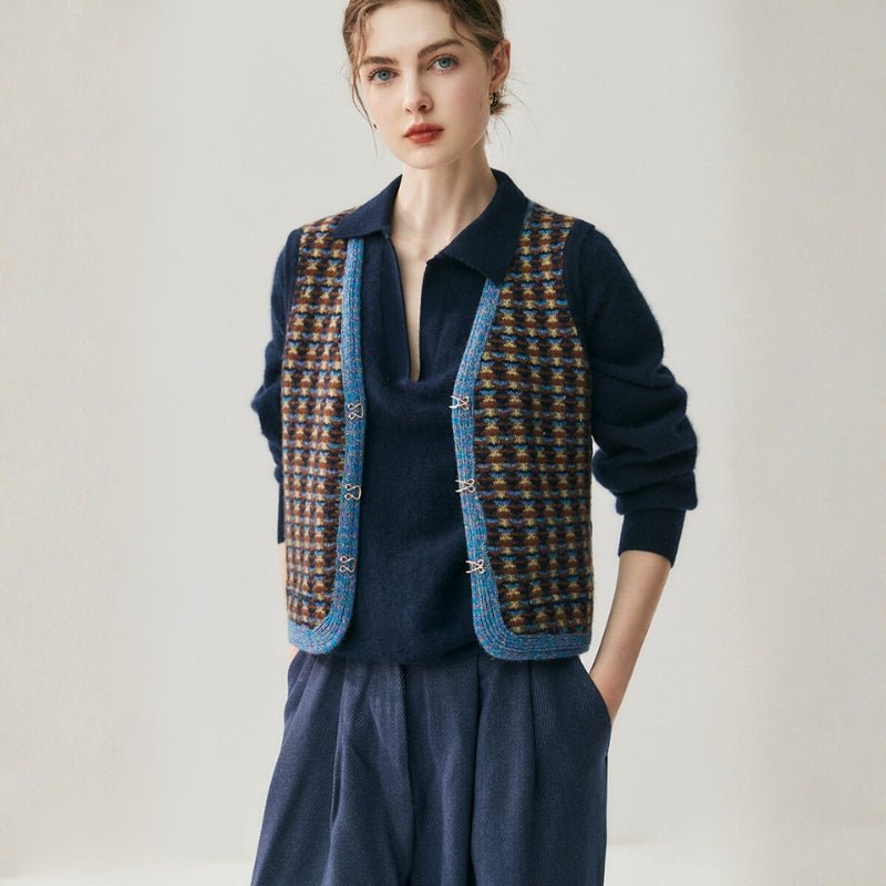 Rootstitch – Cashmere Wool Vest - Hilltop Nord