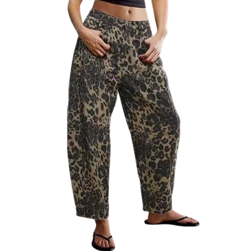 Valentina - Mid - Rise Barrel Jeans - Hilltop Nord