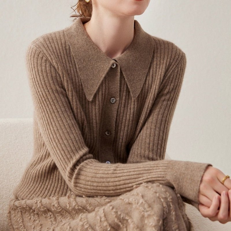 Driftfield – Cashmere Cardigan - Hilltop Nord