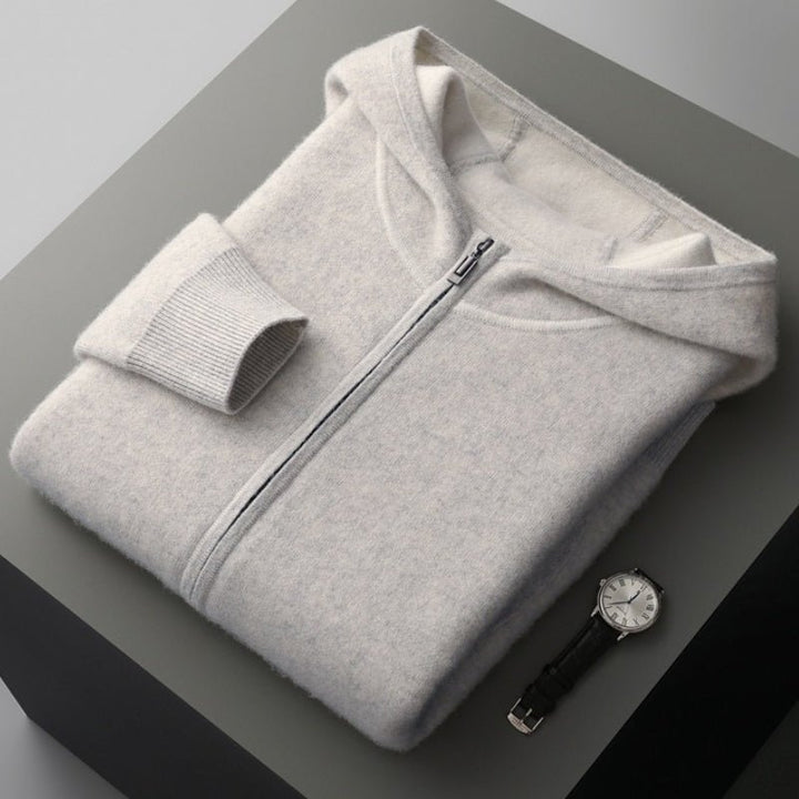Ravine – Cashmere Wool Hoodie - Hilltop Nord