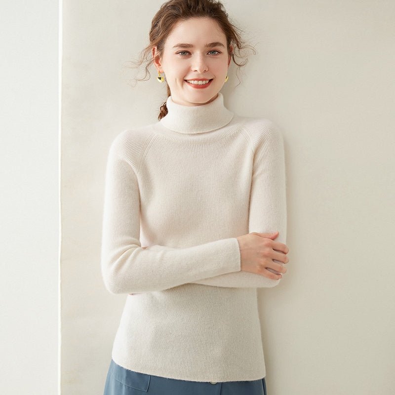 Bloom – Cashmere Turtleneck Sweater - Hilltop Nord