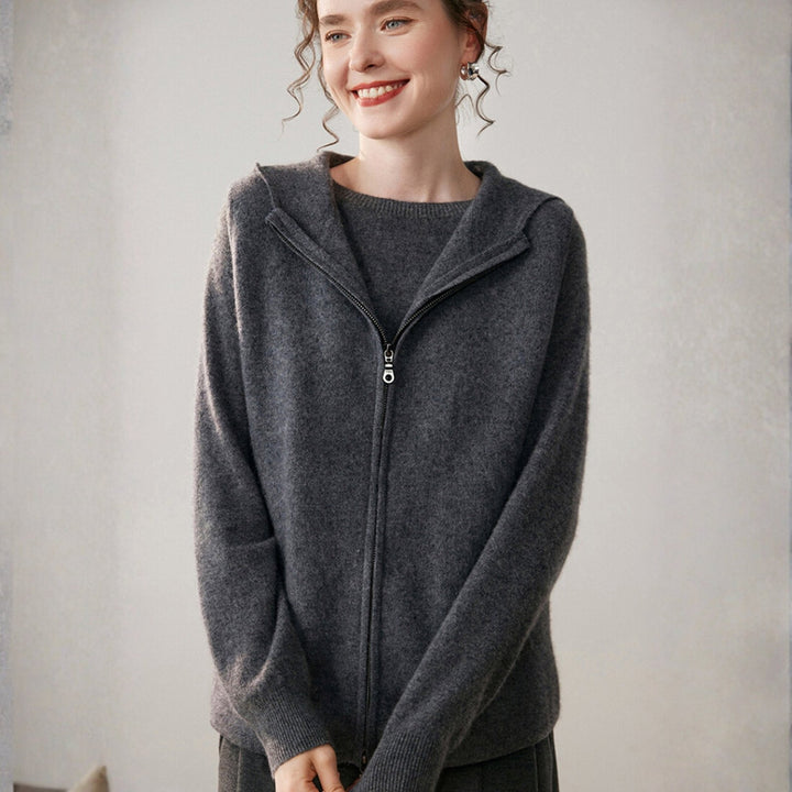 Emberford – Cashmere Wool Hooded Vest - Hilltop Nord