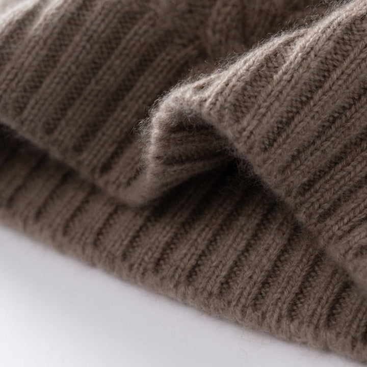 Snowbraid – Cashmere Beanie - Hilltop Nord