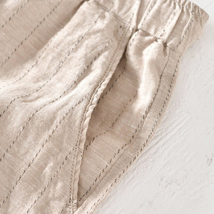 Taylor - Linen Shorts - Hilltop Nord