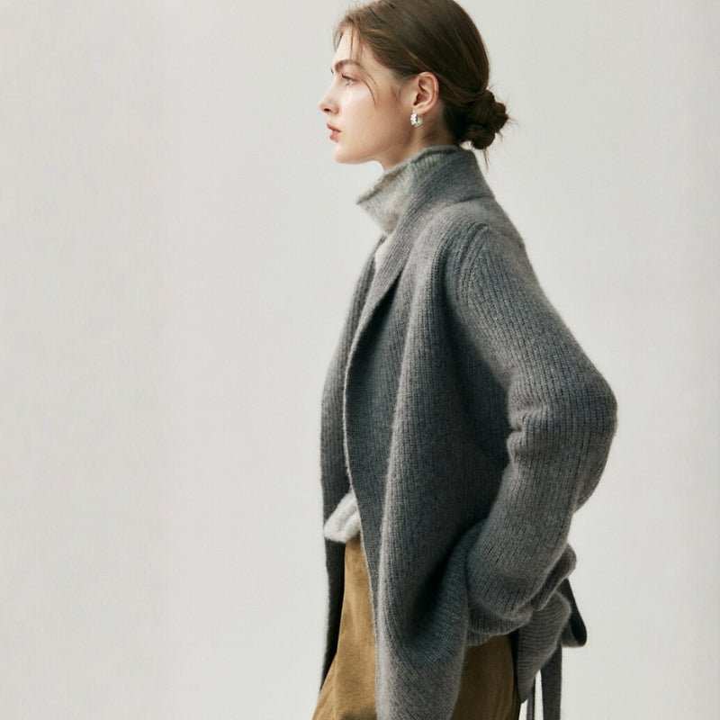 Veilridge – Cashmere Wool Cardigan - Hilltop Nord