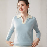 Equinox – Cashmere Wool Polo Sweater - Hilltop Nord