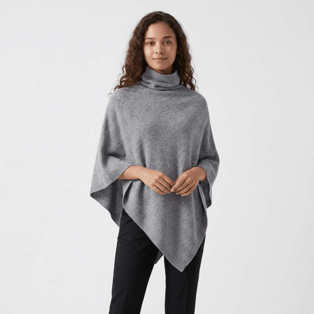 Velora - Merino Poncho - Hilltop Nord