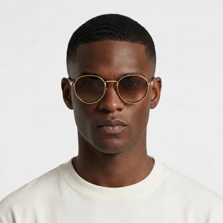 Luna - Round Frame Sunglasses