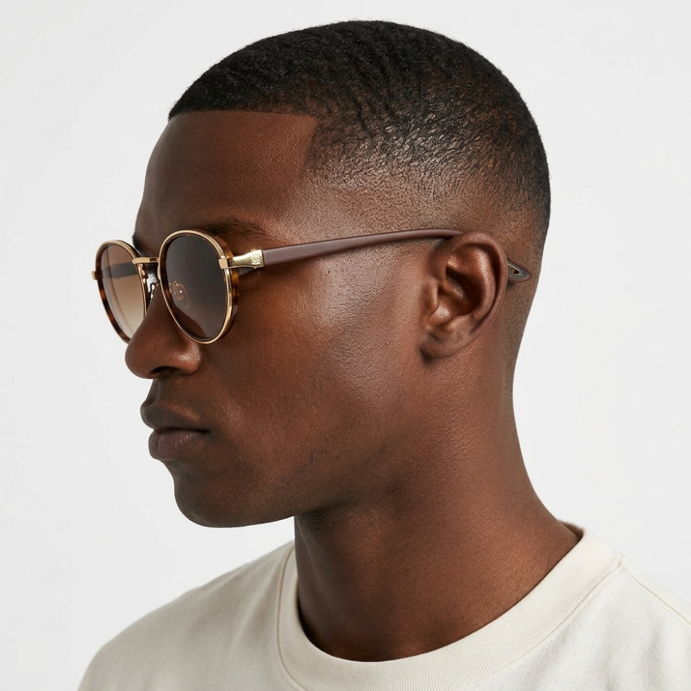 Luna - Round Frame Sunglasses